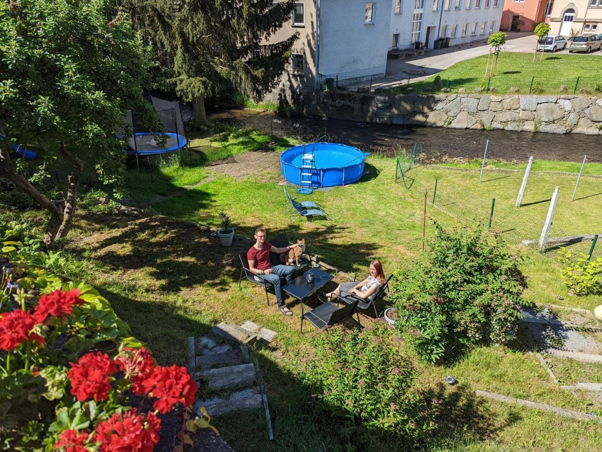Lichtdurchflutete Helle Wohnung Mit Garten Sauna & Pool - Hw3 Sebnitz Exteriér fotografie