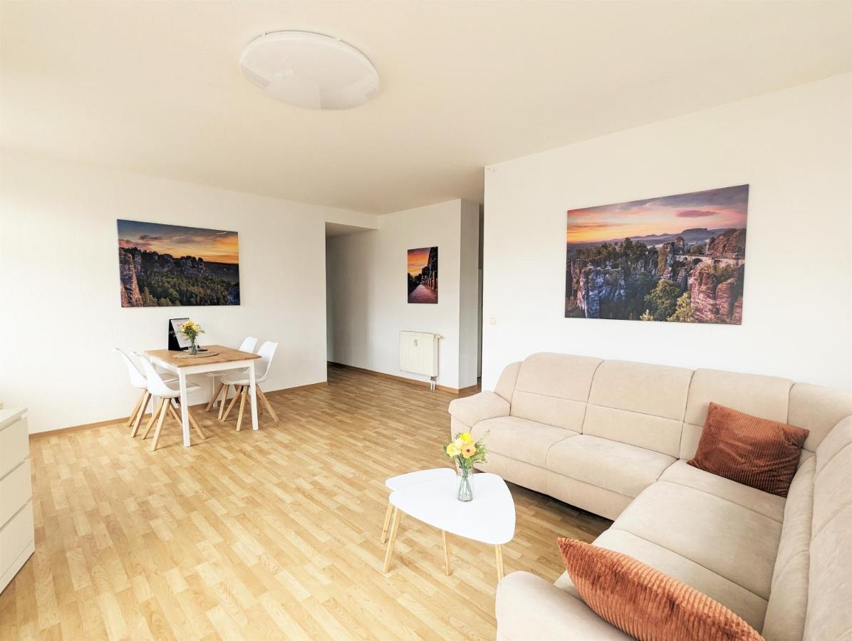 Lichtdurchflutete Helle Wohnung Mit Garten Sauna & Pool - Hw3 Sebnitz Exteriér fotografie