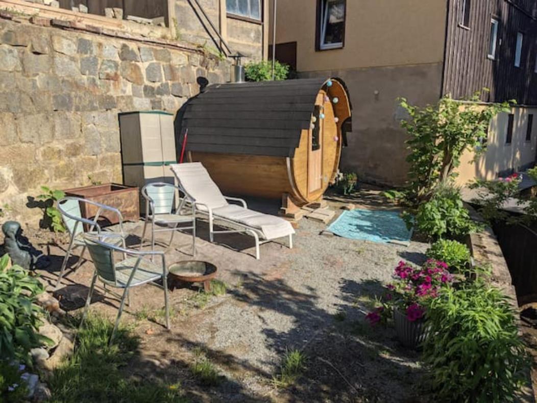Lichtdurchflutete Helle Wohnung Mit Garten Sauna & Pool - Hw3 Sebnitz Exteriér fotografie