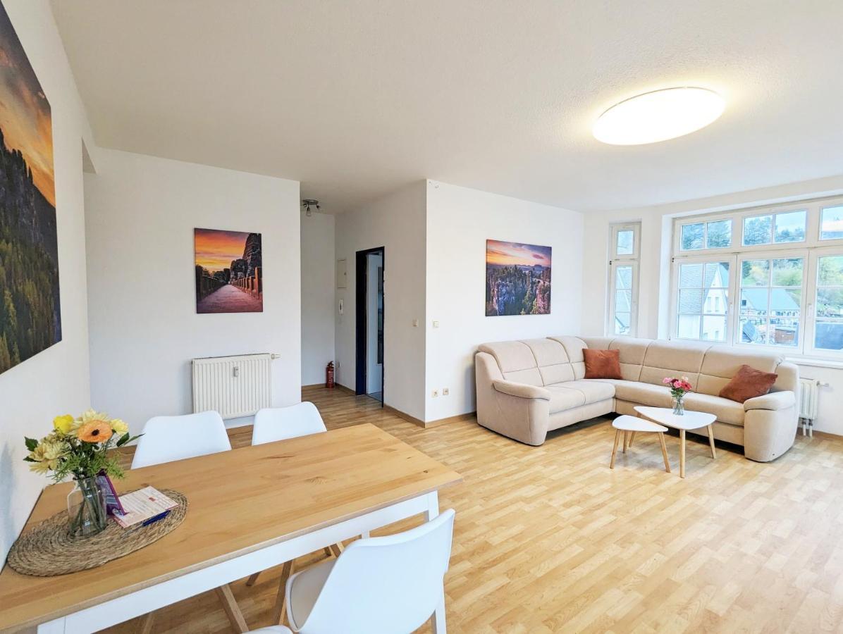 Lichtdurchflutete Helle Wohnung Mit Garten Sauna & Pool - Hw3 Sebnitz Exteriér fotografie