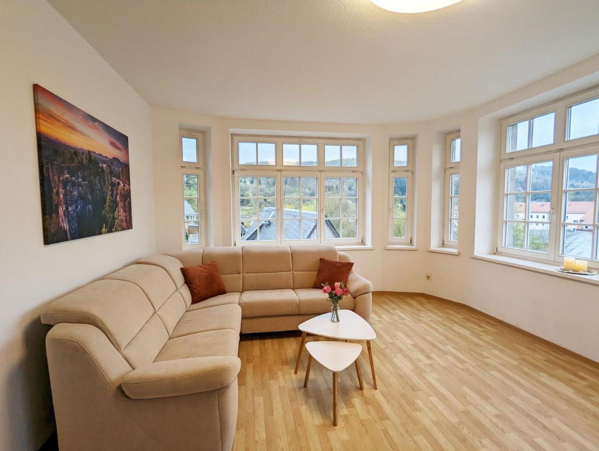 Lichtdurchflutete Helle Wohnung Mit Garten Sauna & Pool - Hw3 Sebnitz Exteriér fotografie