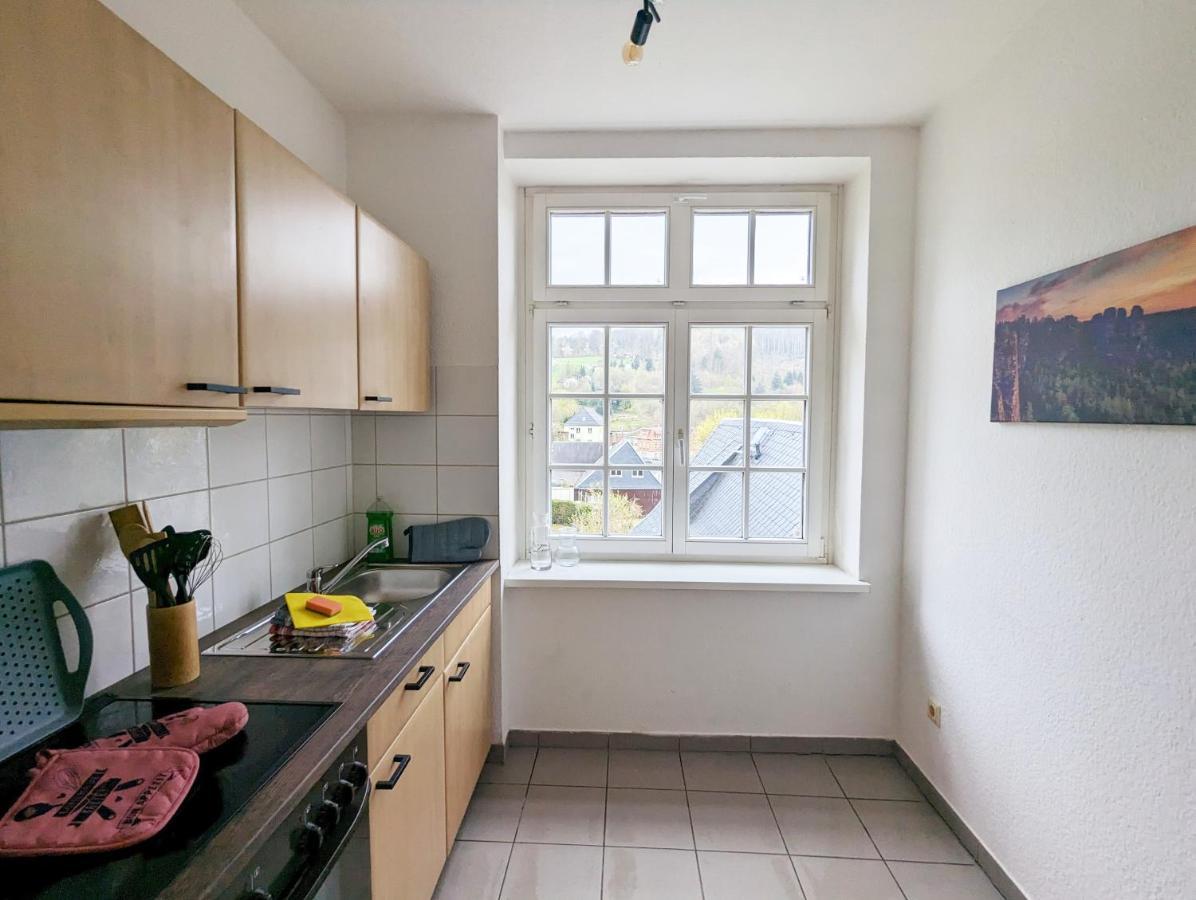 Lichtdurchflutete Helle Wohnung Mit Garten Sauna & Pool - Hw3 Sebnitz Exteriér fotografie